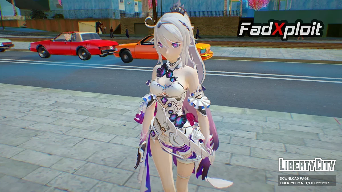 Kiana - Oberste Herzogin der Endgültigkeit aus Honkai Impact / GTA San Andreas