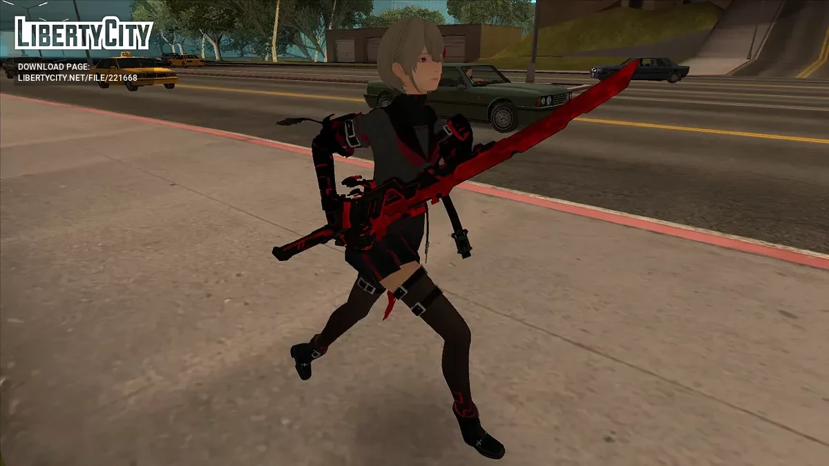 Hina z NieR: Reincarnation / GTA San Andreas