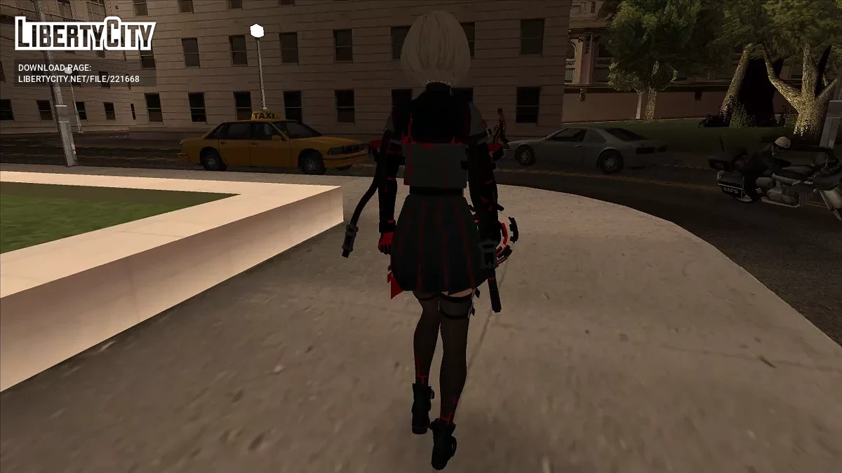 Hina z NieR: Reincarnation / GTA San Andreas