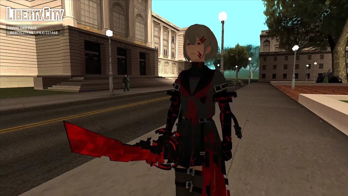 Hina z NieR: Reincarnation / GTA San Andreas