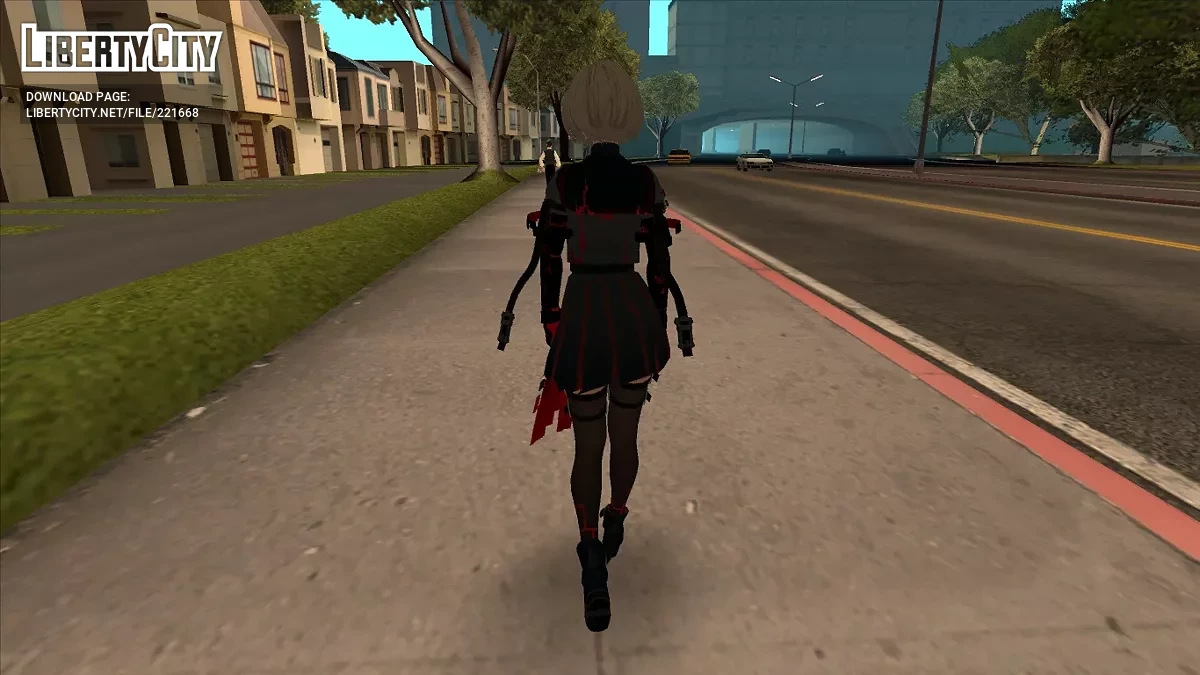 Hina z NieR: Reincarnation / GTA San Andreas