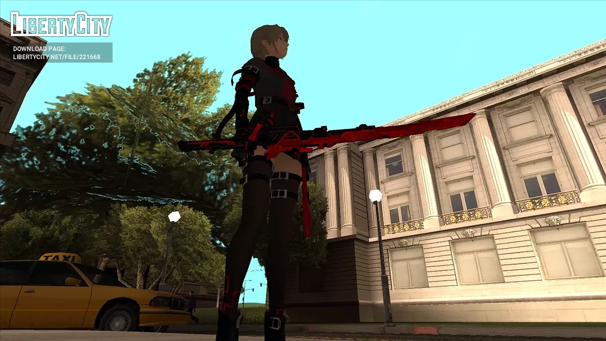 Hina z NieR: Reincarnation / GTA San Andreas
