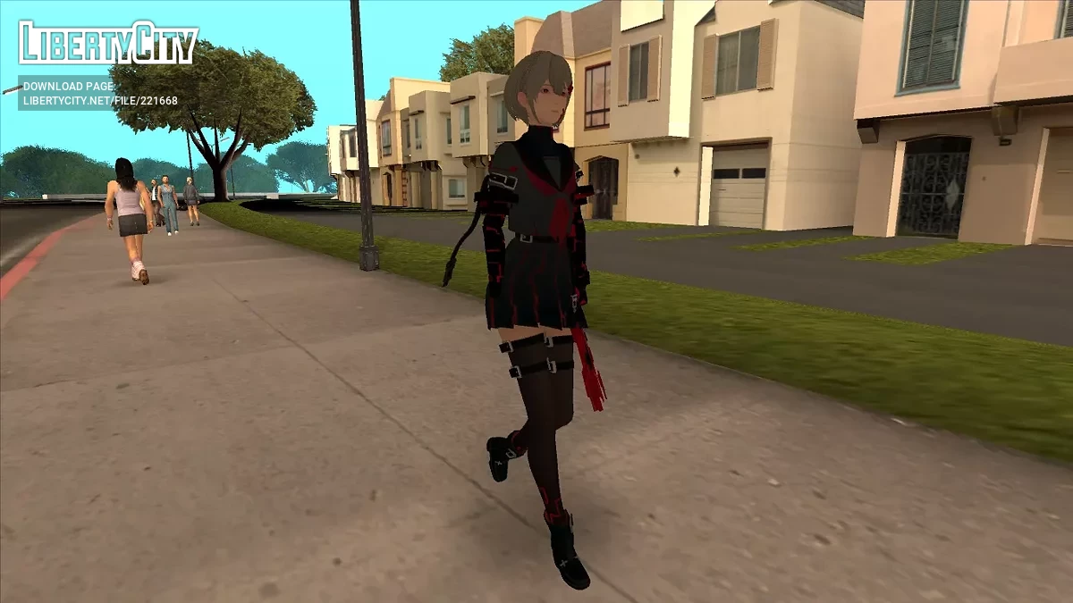 Hina z NieR: Reincarnation / GTA San Andreas