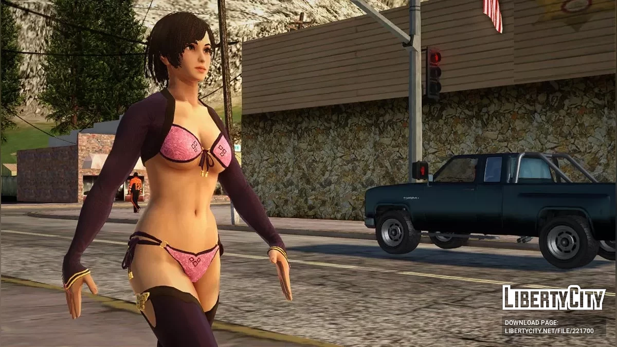 Sonho de Seong Mina de Soul Calibur VI / GTA San Andreas