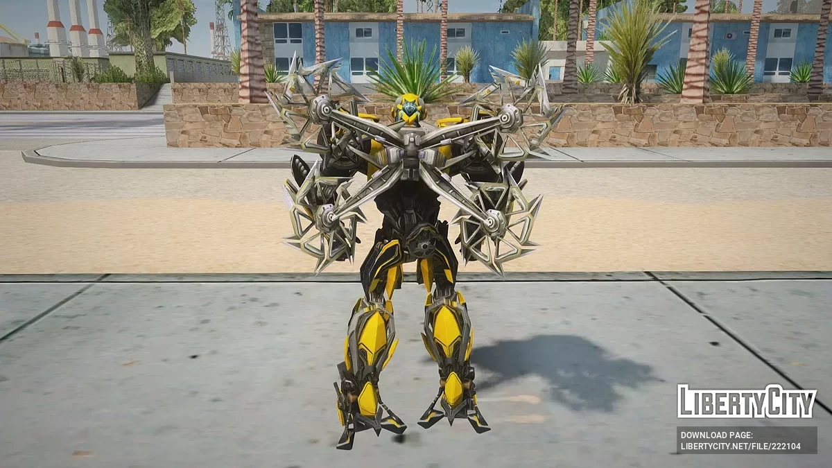 بامبلبي من Transformers Age of Extinction / جي تي إيه سان أندرياس