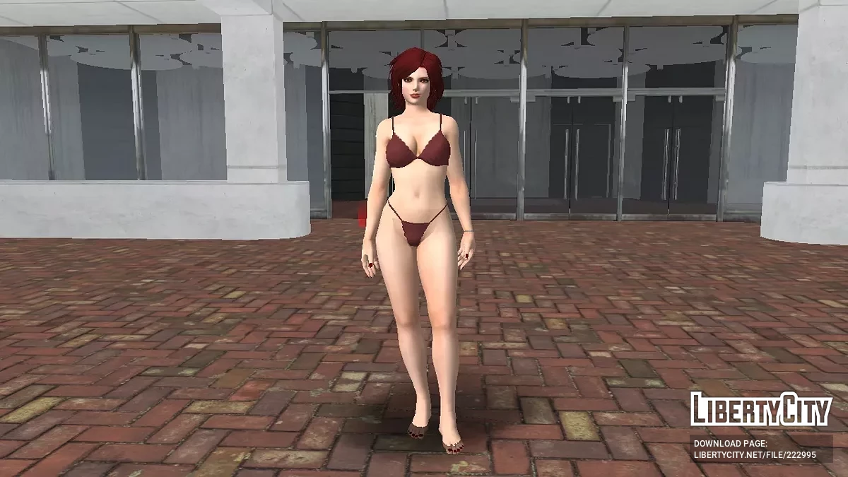 KOF XIV Vanessa - Ensemble de combat décontracté complet / GTA San Andreas