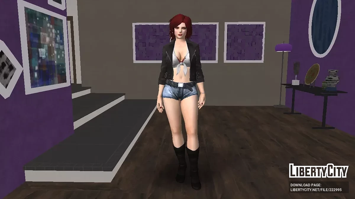 KOF XIV Vanessa - Casual Full Battle Set / GTA San Andreas