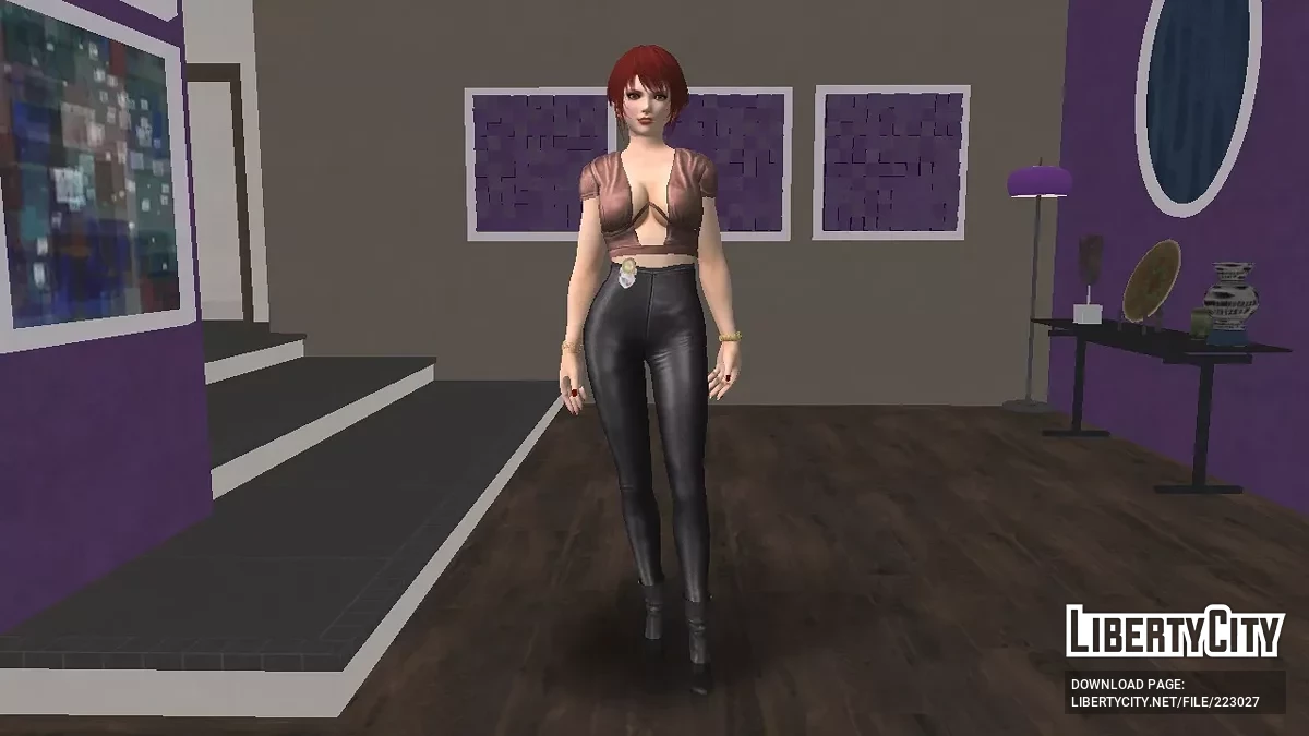 KOF XIV Vanessa - Шоколадний набір агента / GTA San Andreas