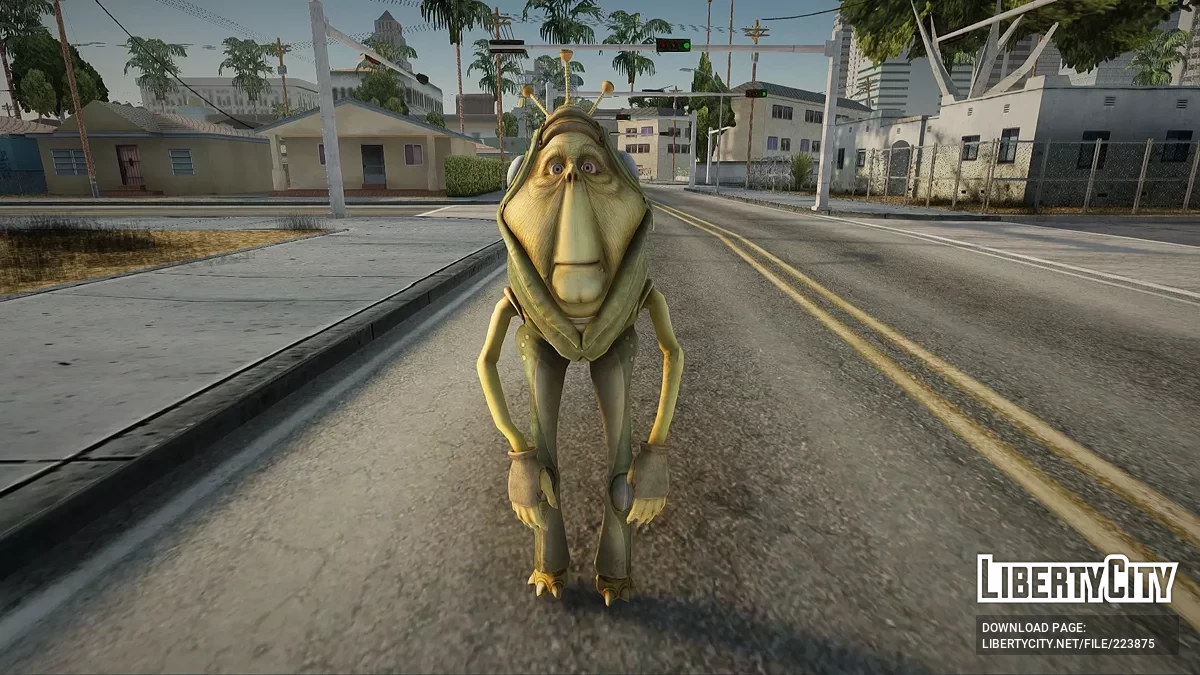 Бен Куадінарос із Star Wars / GTA San Andreas