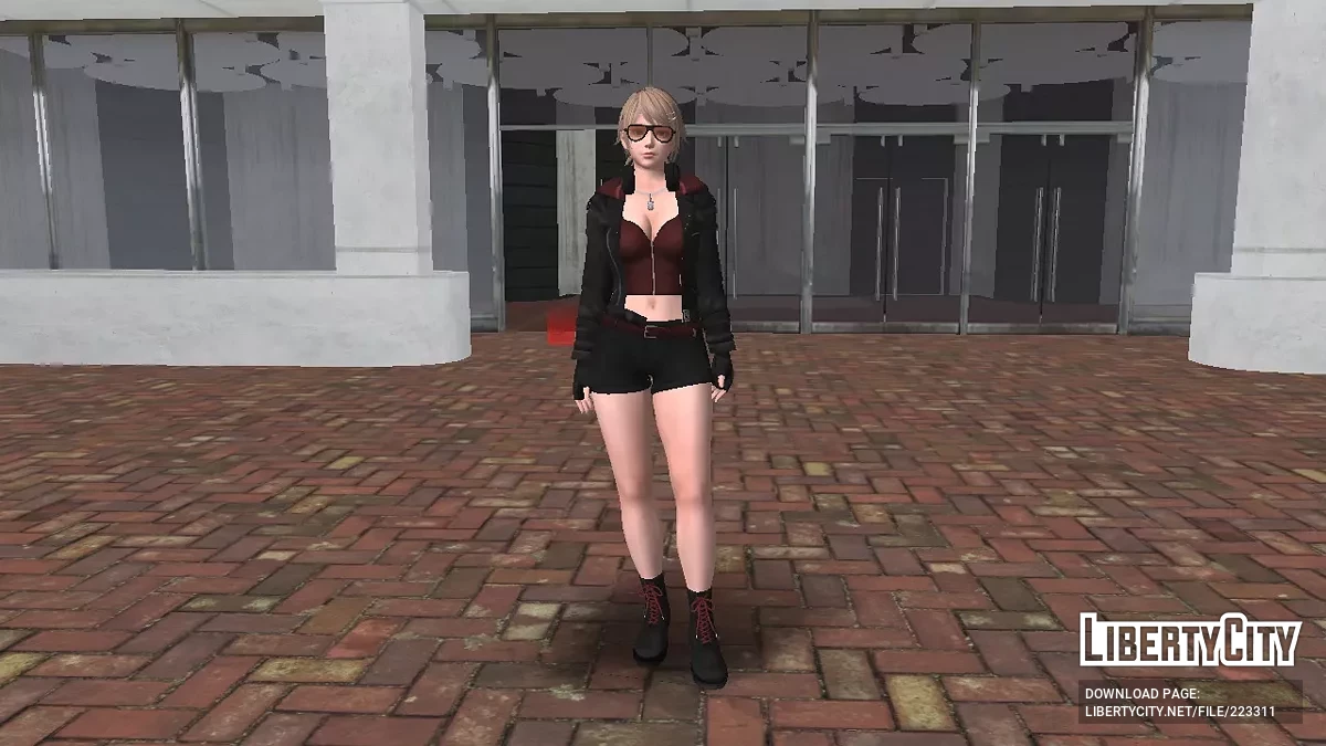 Amy dalam Pakaian Bintang Gagak / GTA San Andreas