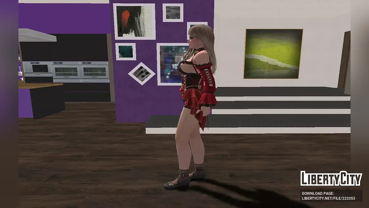 DOAXVV Amy - Maquiagem Noblesse / GTA San Andreas
