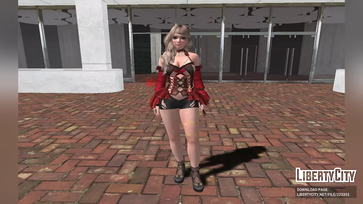 DOAXVV Amy - Maquiagem Noblesse / GTA San Andreas