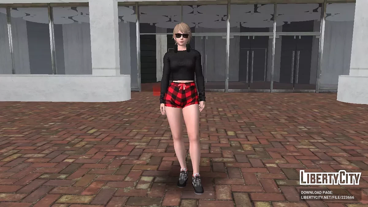 Емі з Dead Or Alive / GTA San Andreas