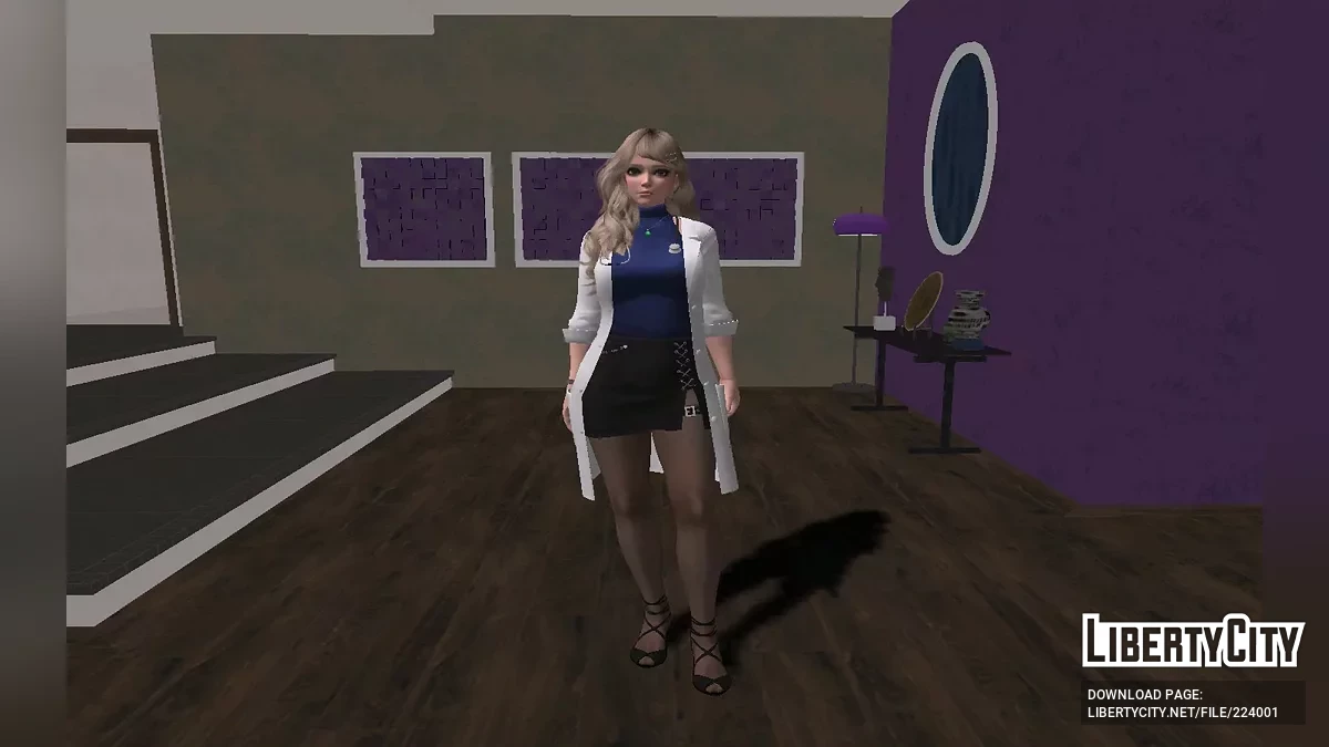 DOAXVV Amy - Infirmière Venus Wellness Bienestar / GTA San Andreas