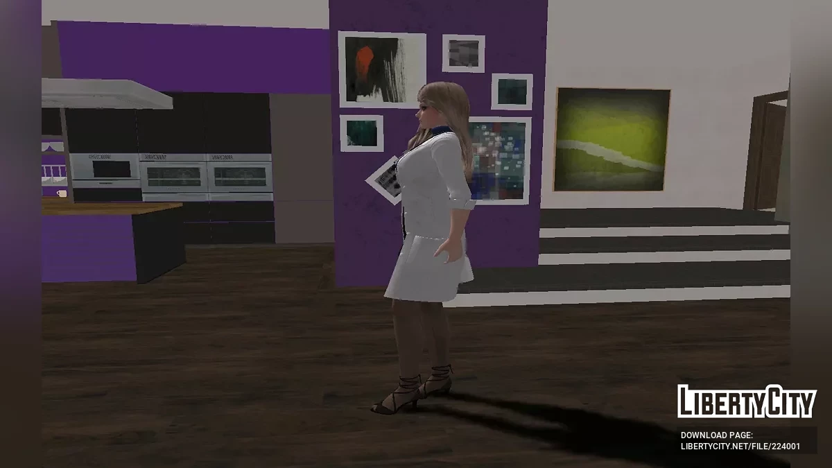 DOAXVV Amy - Infirmière Venus Wellness Bienestar / GTA San Andreas