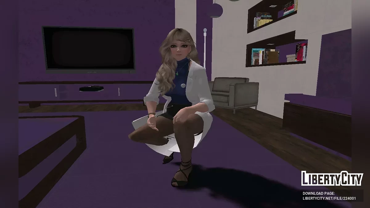 DOAXVV Amy - Infirmière Venus Wellness Bienestar / GTA San Andreas