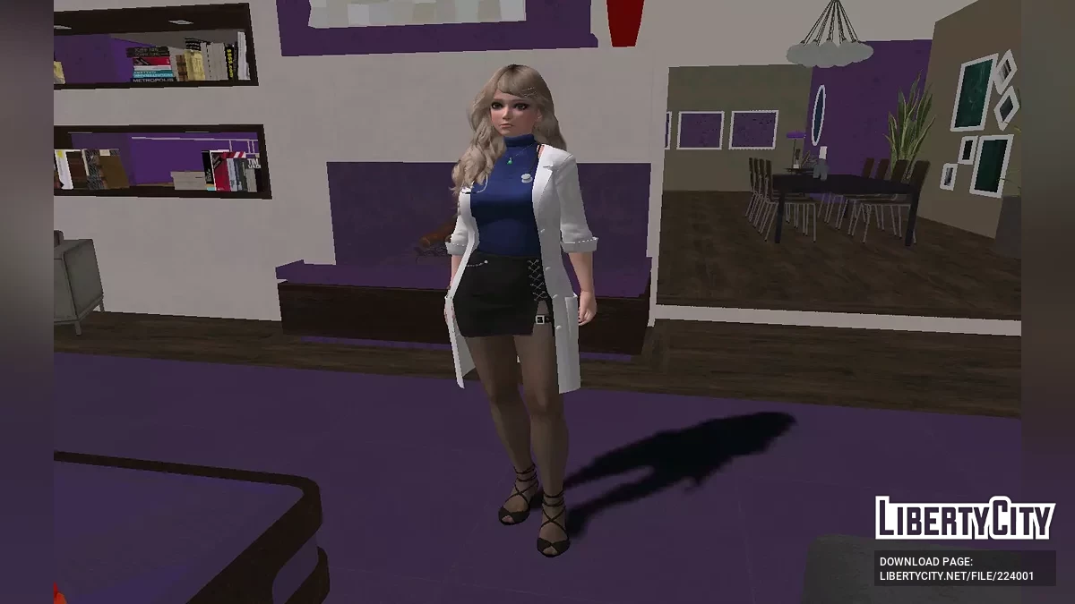 DOAXVV Amy - Infirmière Venus Wellness Bienestar / GTA San Andreas