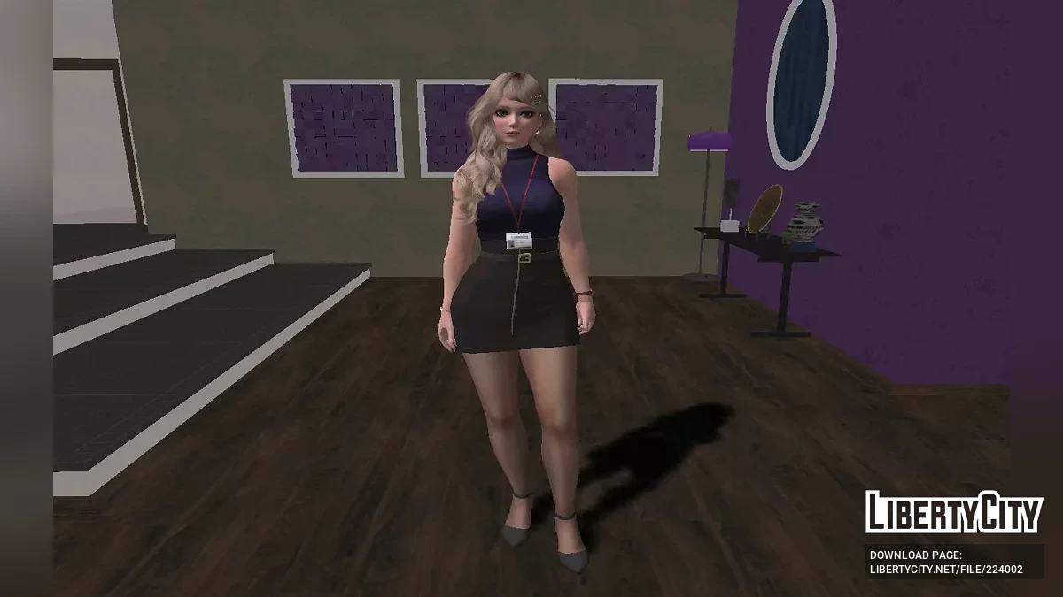 DOAXVV Amy - Yom Office Wear / GTA San Andreas
