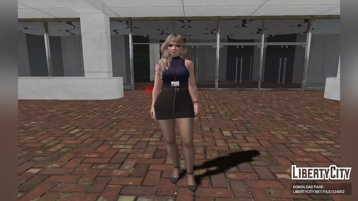 DOAXVV Amy - Yom Office Wear / GTA San Andreas