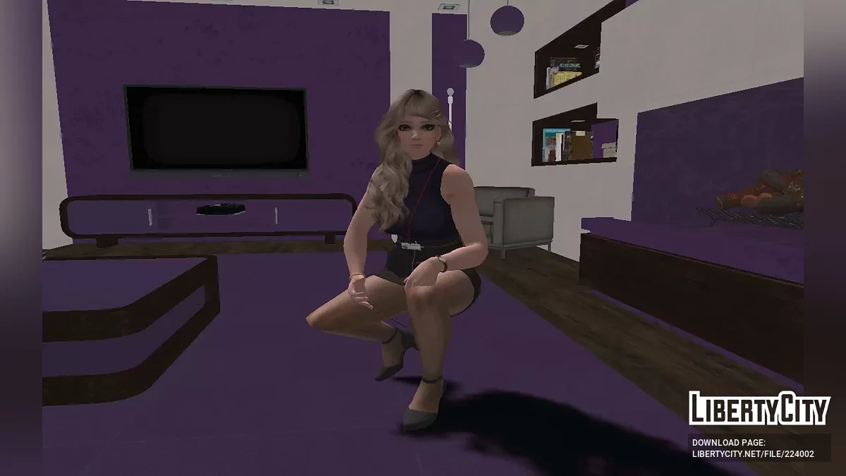 DOAXVV Amy - Yom Office Wear / GTA San Andreas