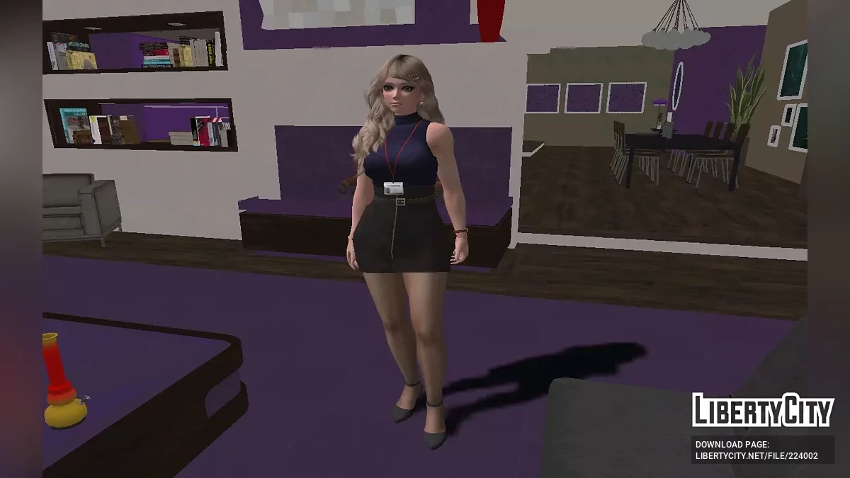 DOAXVV Amy - Yom Office Wear / GTA San Andreas