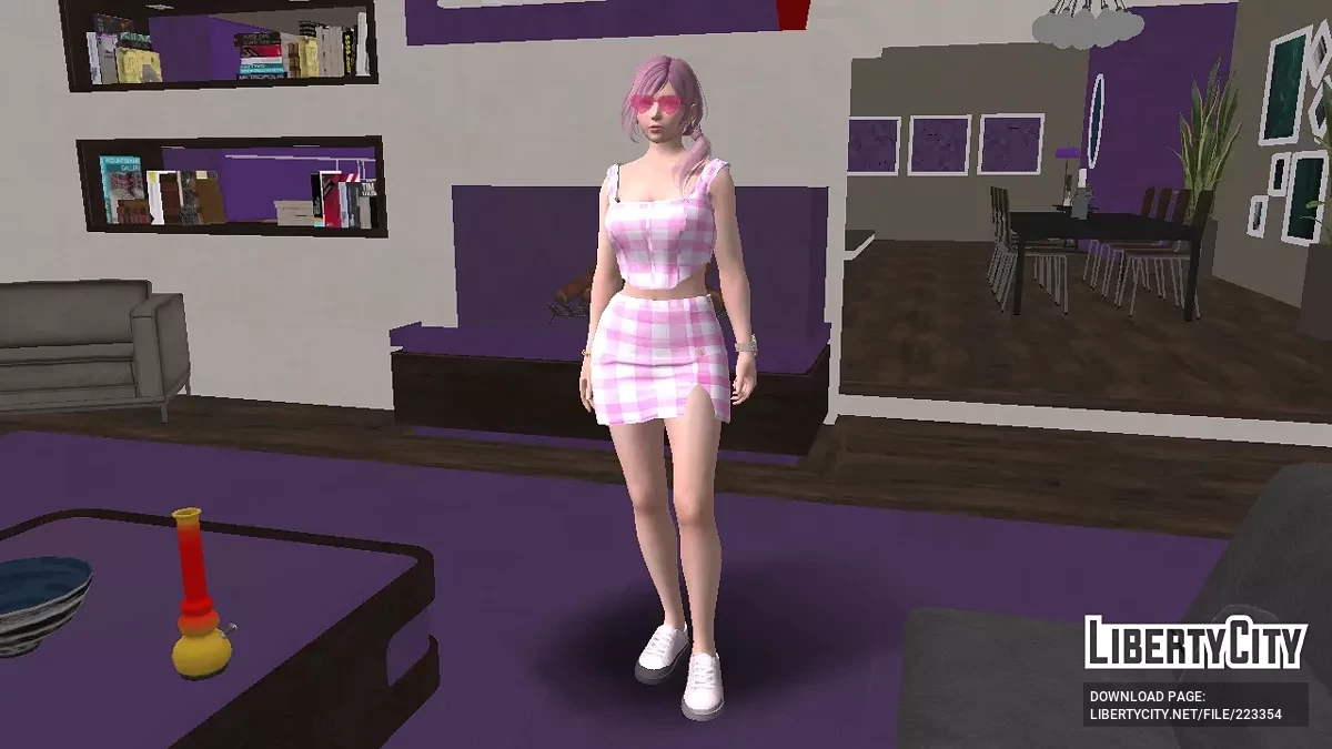 DOAXVV Elise - Schachbrett-Set / GTA San Andreas