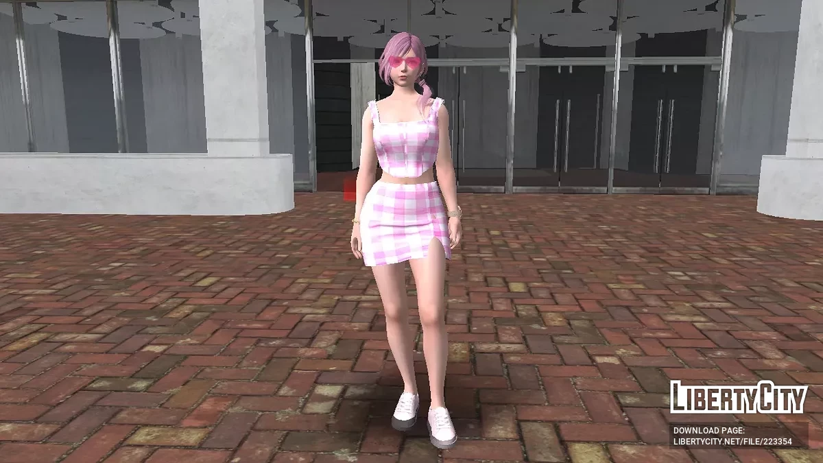 DOAXVV Elise - Schachbrett-Set / GTA San Andreas