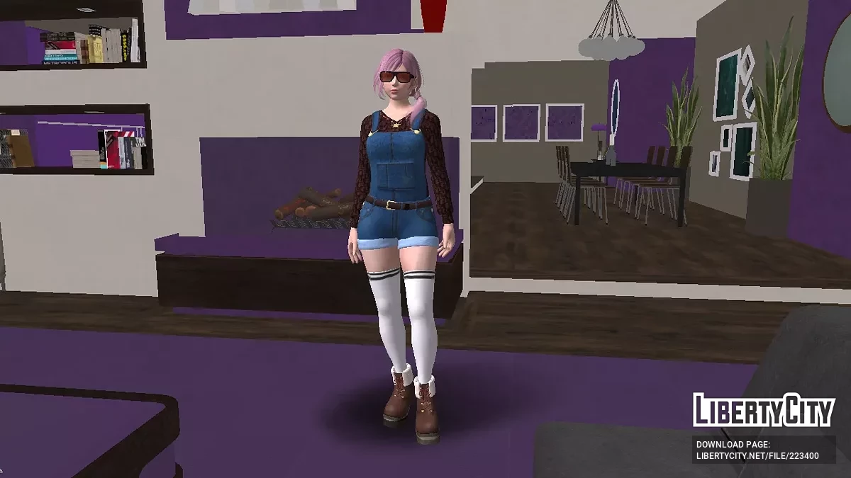 Elise aus Dead Or Alive / GTA San Andreas