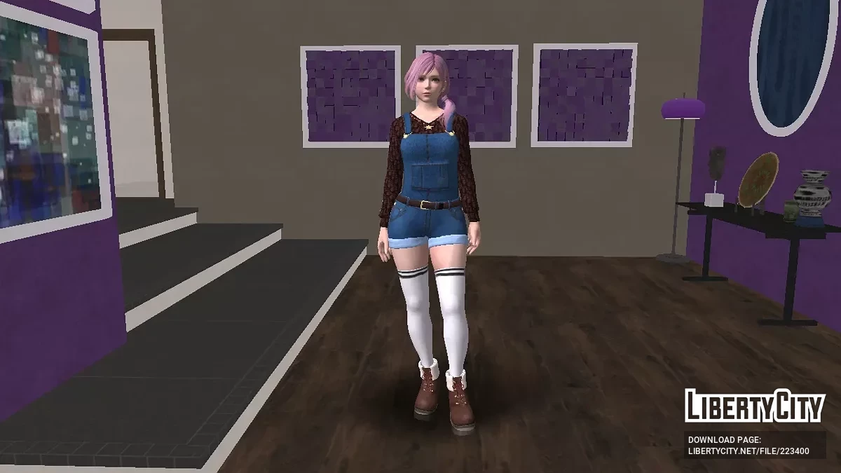Elise aus Dead Or Alive / GTA San Andreas