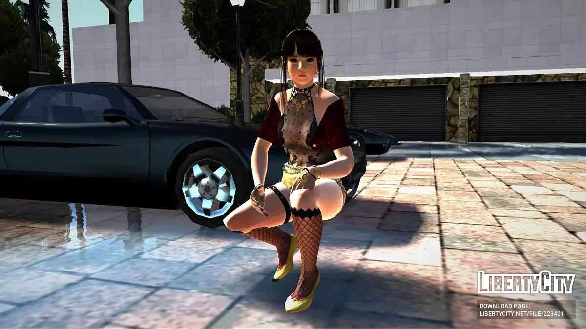 Лейфанг з Dead Or Alive в елегантному вбранні / GTA San Andreas