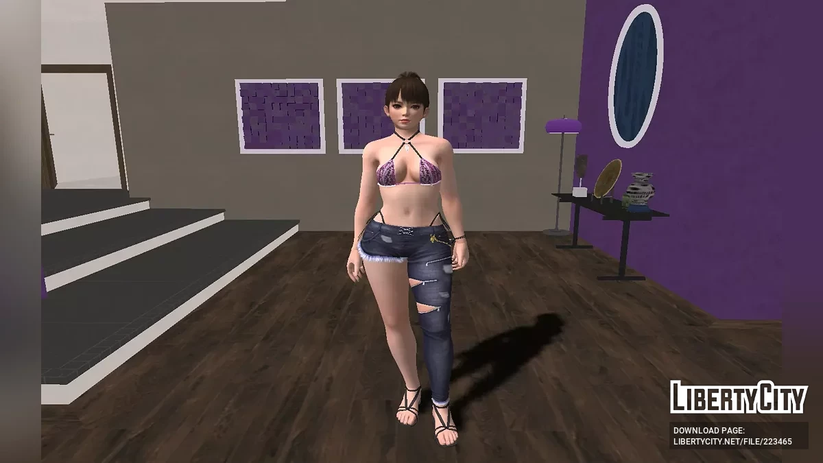 Лейфанг в унікальному вбранні / GTA San Andreas