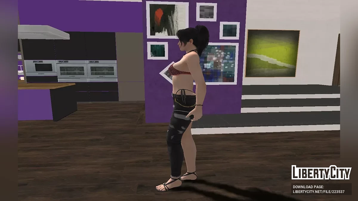 DOAXVV Momiji - Skinny Shark Gucci / GTA San Andreas