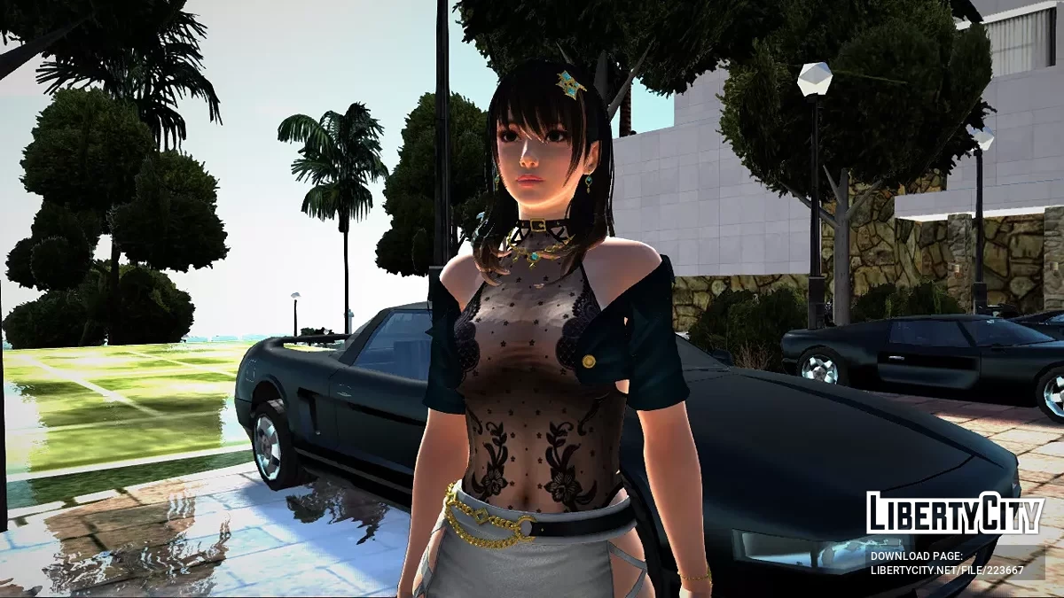 Nanami aus Dead Or Alive in Nocturne Lasting Outfit / GTA San Andreas