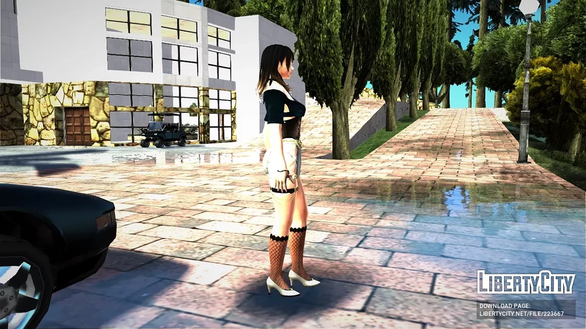Nanami aus Dead Or Alive in Nocturne Lasting Outfit / GTA San Andreas