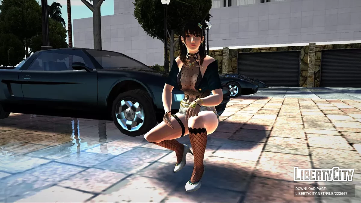 Nanami aus Dead Or Alive in Nocturne Lasting Outfit / GTA San Andreas