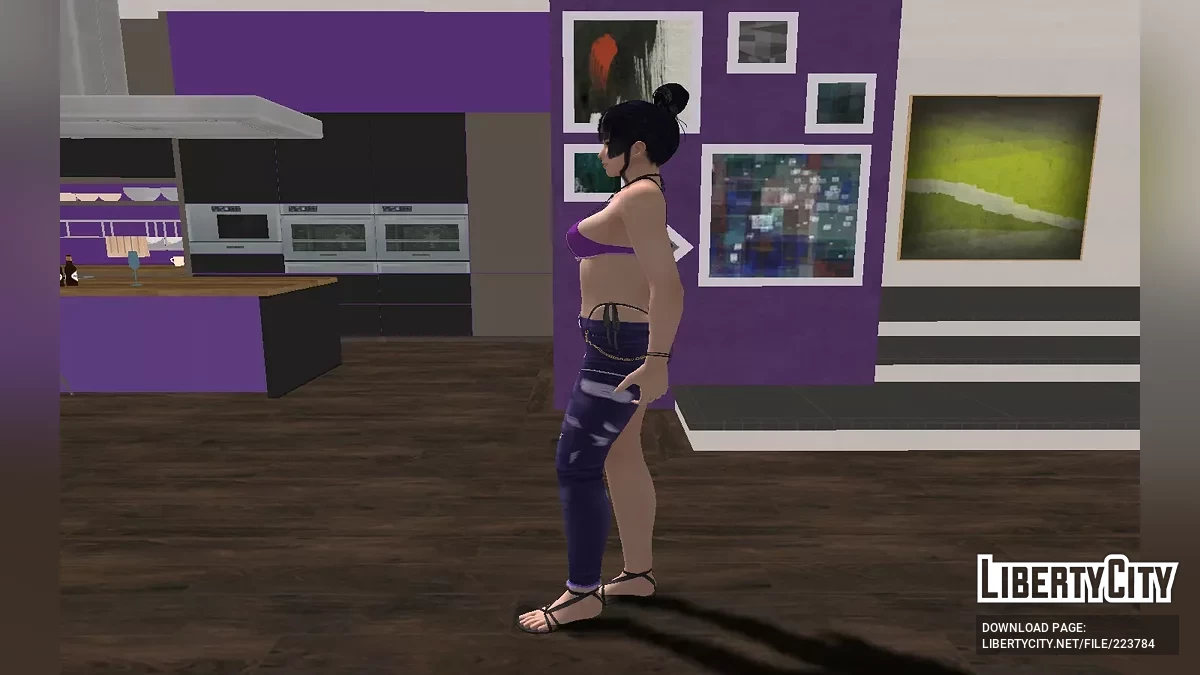 DOAXVV Nyotengu - Skinny Shark / GTA San Andreas