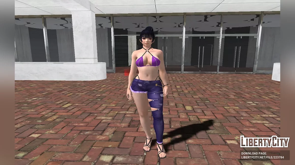 DOAXVV Nyotengu - Skinny Shark / GTA San Andreas