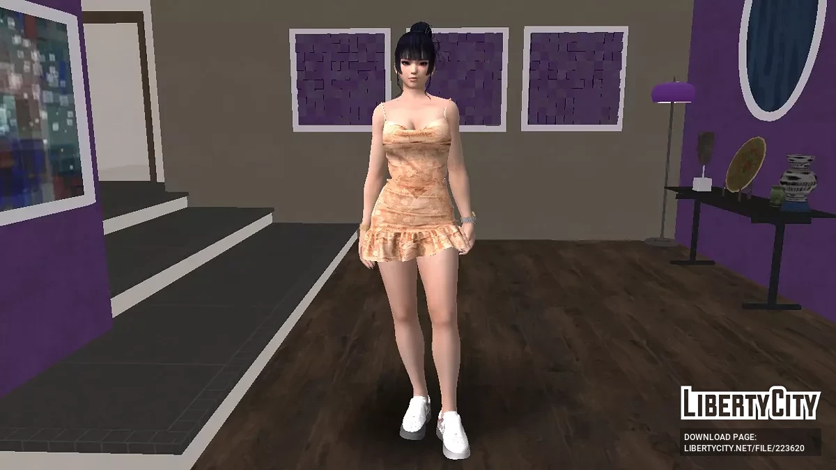 DOAXVV Nyotengu - Steinblumenset / GTA San Andreas