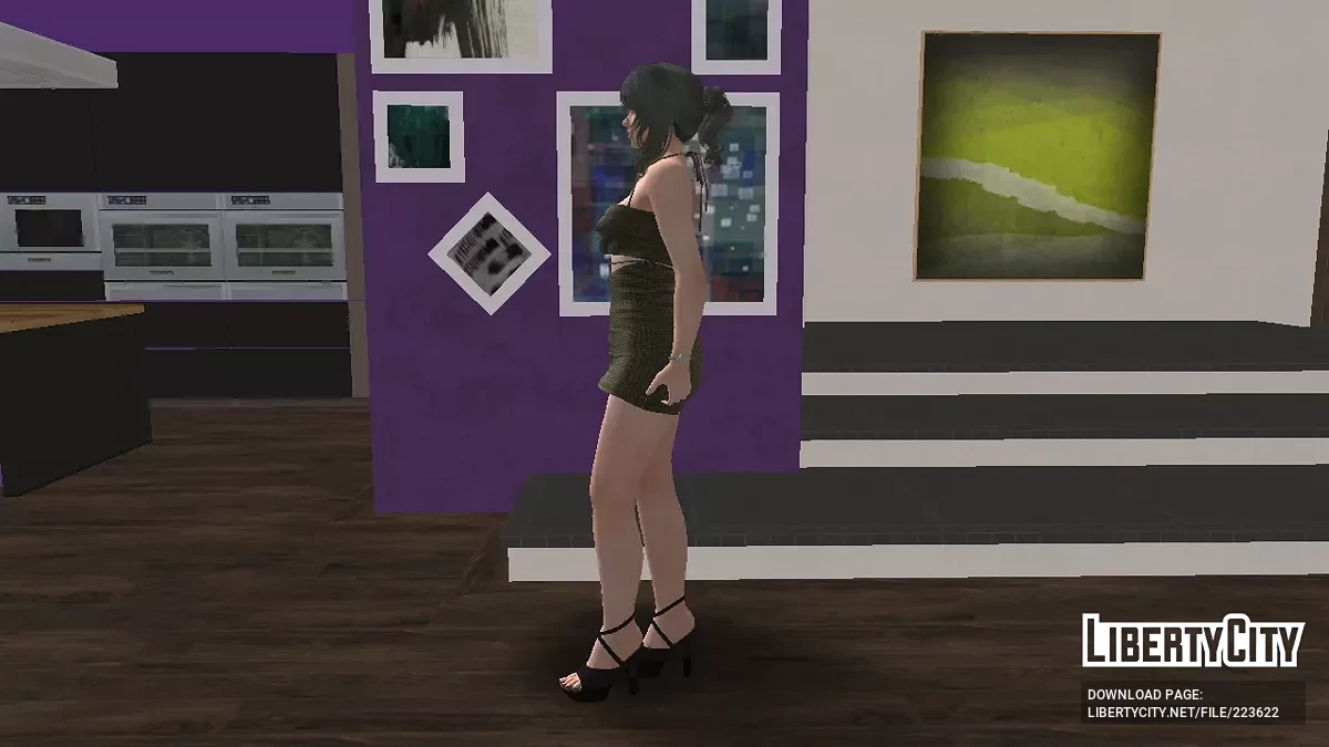 DOAXVV Tamaki - Draped Set / GTA San Andreas