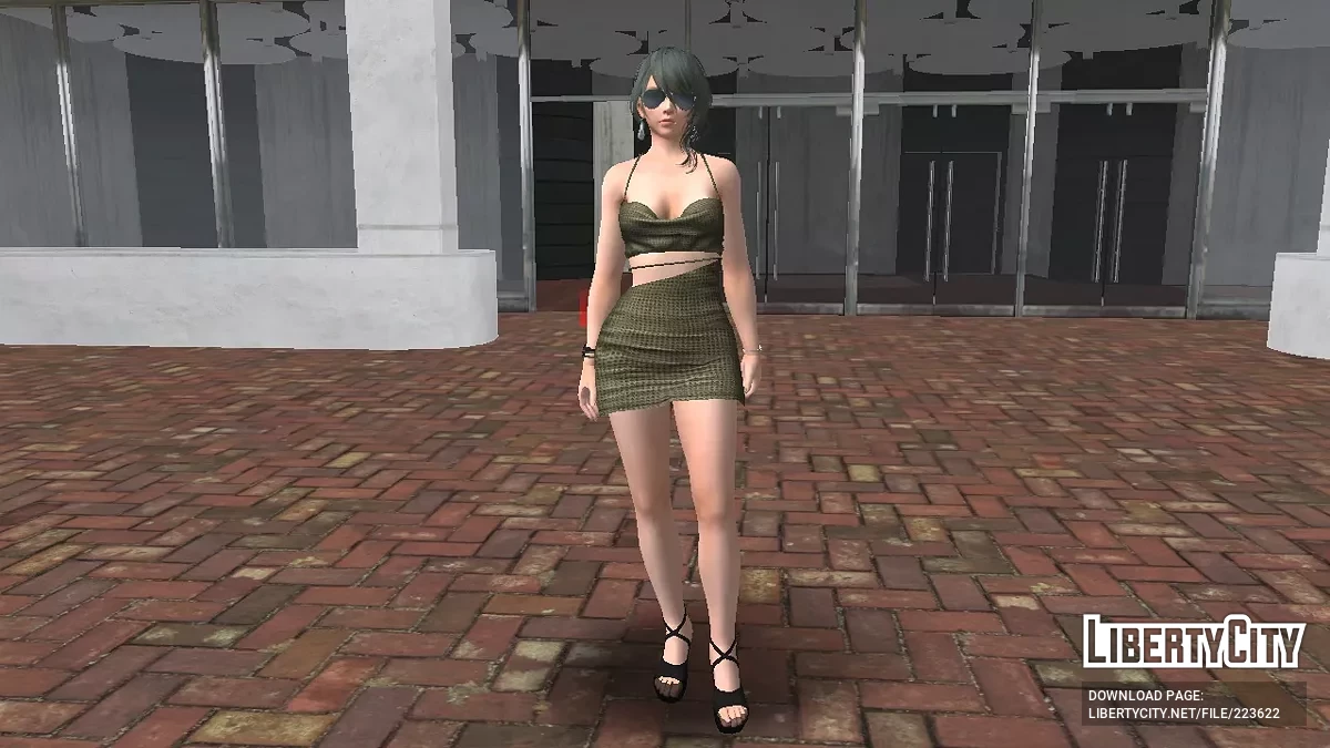 DOAXVV Tamaki - Draped Set / GTA San Andreas