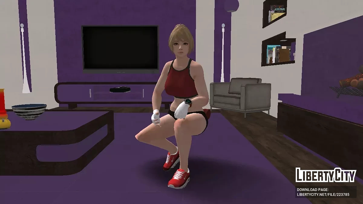 DOAXVV Yukino - Energy Up Trainig Wear Nike / GTA San Andreas