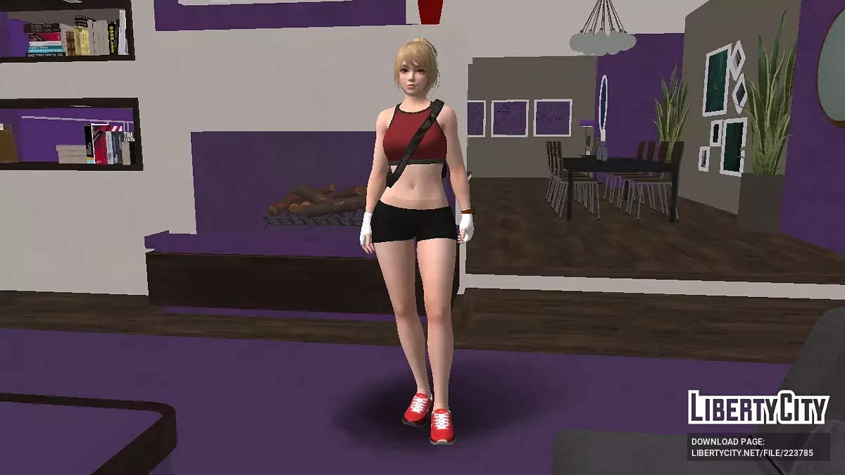 DOAXVV Yukino - Energy Up Trainig Wear Nike / GTA San Andreas