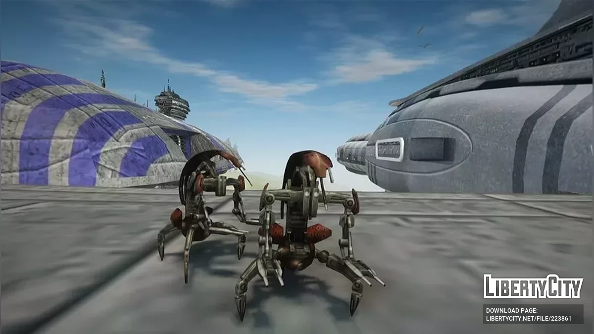 Droideka aus Star Wars / GTA San Andreas