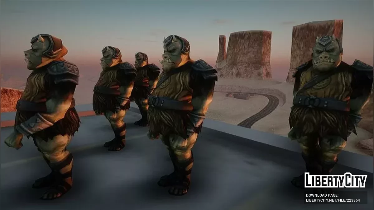 Gamorreaner aus Star Wars / GTA San Andreas