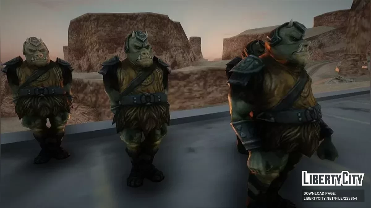 Gamorreaner aus Star Wars / GTA San Andreas