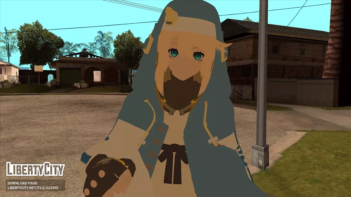 Bridget from Gulity Gear Strive / GTA San Andreas