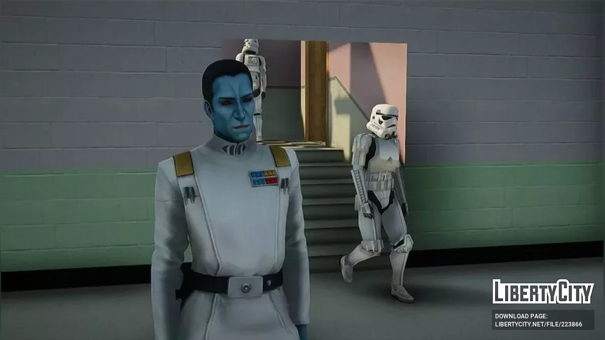 Großadmiral Thrawn aus Star Wars / GTA San Andreas