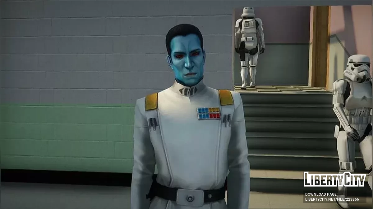Großadmiral Thrawn aus Star Wars / GTA San Andreas