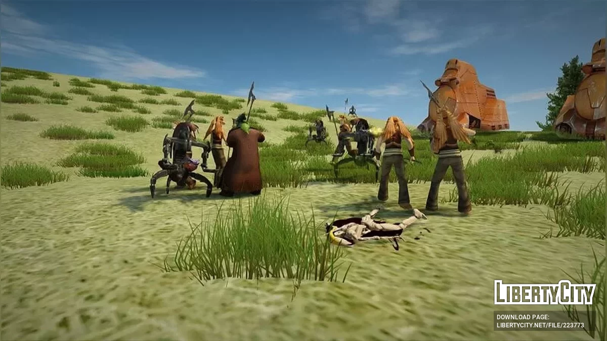 Les Gungans de Star Wars / GTA San Andreas