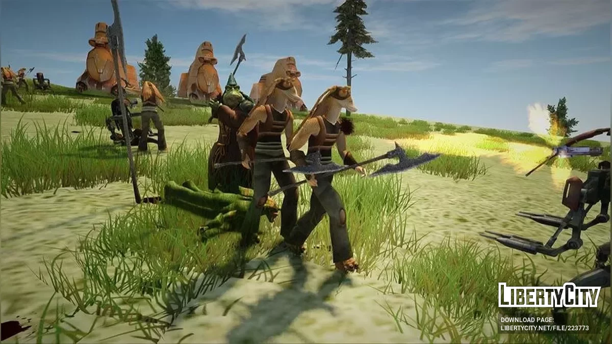 Les Gungans de Star Wars / GTA San Andreas
